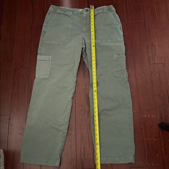 Marine Layer Aria Utility Cargo Olive Green Pants Size 14 NWT - Picture 8 of 16